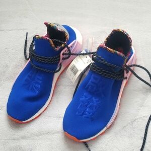 Adidas NMD Hu Pharrell Inspiration Blue Pink Orange Size 9.5 EE7579. new…
